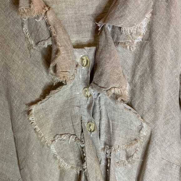 100%Linen RADISH Jacket - Picture 2 of 8